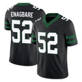 Elroe NY.Jets #52 Kingsley Enagbare Player Black Limited Legacy Vapor F.U.S.E. Home Game Stitched Jerseys