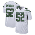 Elroe NY.Jets #52 Kingsley Enagbare Player White Spotlight Home Game Stitched Jerseys