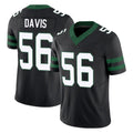 Elroe NY.Jets #56 Demario Davis Player Black Limited Legacy Vapor F.U.S.E. Home Game Stitched Jerseys