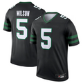 Elroe NY.Jets #5 Garrett Wilson Legacy Black Legend Jersey Stitched American Stitched Jersey