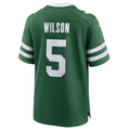 Elroe NY.Jets #5 Garrett Wilson Legacy Green Game Jersey Stitched American Stitched Jerseys