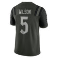 Elroe NY.Jets #5 Garrett Wilson Player Gotham Green Vapor F.U.S.E. Limited Stitched Jerseys