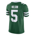 Elroe NY.Jets #5 Garrett Wilson Player Legacy Green Vapor F.U.S.E. Limited Stitched Jerseys