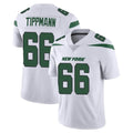 Elroe NY.Jets #66 Joe Tippmann Player White Spotlight Limited Vapor Home Game Stitched Jerseys
