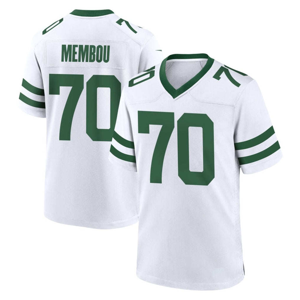 Elroe NY.Jets #70 Armand Membou Player White Legacy Home Game Stitched Jerseys