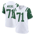 Elroe NY.Jets #71 Josh Myers Player White Classic Home Game Stitched Jerseys