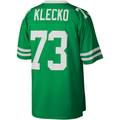 Elroe NY.Jets #73 Joe Klecko Mitchell & Ness Kelly Green Legacy Replica Stitched Puhic Jersey
