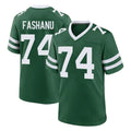 Elroe NY.Jets #74 Olu Fashanu Player Green Legacy Home Game Stitched Jerseys