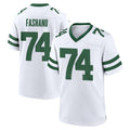 Elroe NY.Jets #74 Olu Fashanu Player White Legacy Home Game Stitched Jerseys