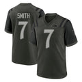 Elroe NY.Jets #7 Geno Smith Player Green 2025 Rivalries Collection Home Game Stitched Jerseys
