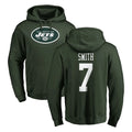 Elroe NY.Jets #7 Geno Smith Player Green LOGO Pullover Hoodies Limited Game Stitched Jerseys