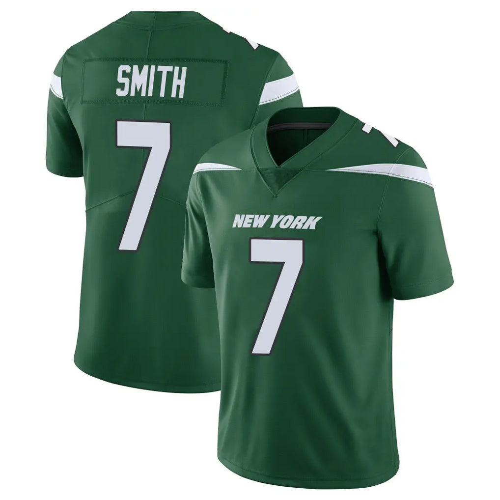 Elroe NY.Jets #7 Geno Smith Player Green Limited Vapor Home Game Stitched Jerseys