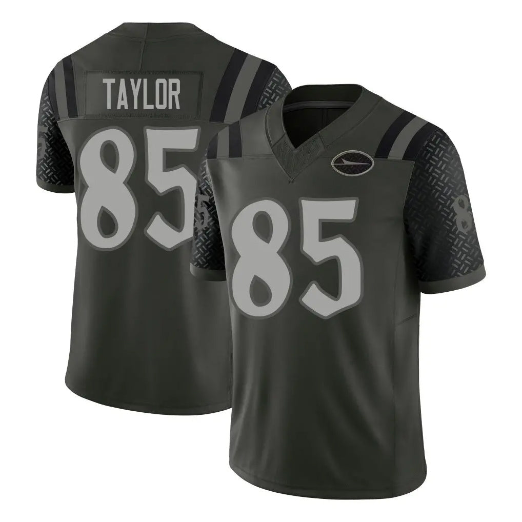 Elroe NY.Jets #85 Mason Taylor Player Green Limited 2025 Rivalries Collection Home Game Stitched Jerseys