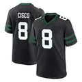 Elroe NY.Jets #8 Andre Cisco Player Black Legacy Home Game Stitched Jerseys