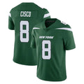 Elroe NY.Jets #8 Andre Cisco Player Green Limited Vapor Home Game Stitched Jerseys