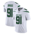 Elroe NY.Jets #91 Jowon Briggs Player White Spotlight Limited Vapor Home Game Stitched Jerseys