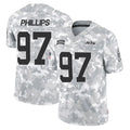 Elroe NY.Jets #97 Harrison Phillips Player Arctic Camo Salute to Service Limited Game Stitched Jerseys