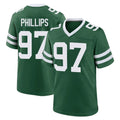 Elroe NY.Jets #97 Harrison Phillips Player Green Legacy Home Game Stitched Jerseys