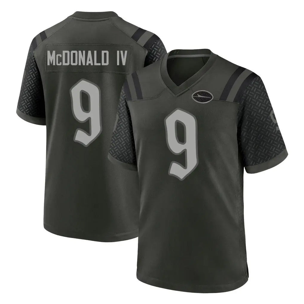 Elroe NY.Jets #9 Will McDonald IV Player Green 2025 Rivalries Collection Home Game Stitched Jerseys
