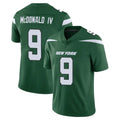 Elroe NY.Jets #9 Will McDonald IV Player Green Limited Vapor Home Game Stitched Jerseys