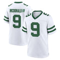 Elroe NY.Jets #9 Will McDonald IV Player White Legacy Home Game Stitched Jerseys