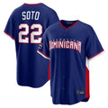 Elroe NY.Mets #22 Juan Soto Player Royal 2026 World Classic Home Limited Stitched Jerseys