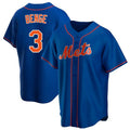 Elroe NY.Mets #3 Carson Benge Player Royal Home Game Stitched Jerseys