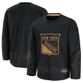 Elroe NY.Rangers Black 2024 Military Appreciation Practice Jerseys