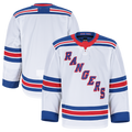 Elroe NY.Rangers White Away Authentic Pro Jerseys
