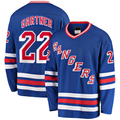 Elroe NY.Rangers #22 Mike Gartner Blue Home Breakaway Jerseys