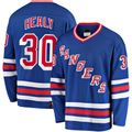 Elroe NY.Rangers #30 Glenn Healy Blue Premier Breakaway Retired Player Jerseys