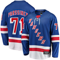 Elroe NY.Rangers #71 Juuso Parssinen Blue Home Breakaway Jerseys