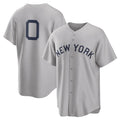 Elroe NY.Yankees #0 Marcus Stroman Player Gray Field of Dreams Game Stitched Jerseys