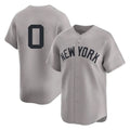 Elroe NY.Yankees #0 Marcus Stroman Player Gray Limited Stitched Jerseys