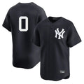 Elroe NY.Yankees #0 Marcus Stroman Player Navy Alternate Limited Stitched Jerseys