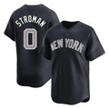 Elroe NY.Yankees #0 Marcus Stroman Player Navy Limited Home Stitched Jerseys