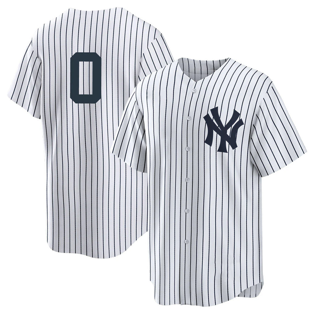 Elroe NY.Yankees #0 Marcus Stroman Player White Game Stitched Jerseys