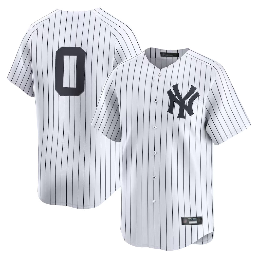 Elroe NY.Yankees #0 Marcus Stroman Player White Limited Stitched Jerseys