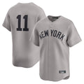 Elroe NY.Yankees #11 Anthony Volpe Player Gray Limited Home Stitched Jerseys