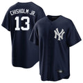 Elroe NY.Yankees #13 Jazz Chisholm Jr Player Navy Game Stitched Jerseys