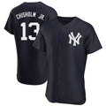 Elroe NY.Yankees #13 Jazz Chisholm Jr Player Navy Limited Elite Home Stitched Jerseys