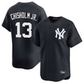 Elroe NY.Yankees #13 Jazz Chisholm Jr Player Navy Limited Game Stitched Jerseys