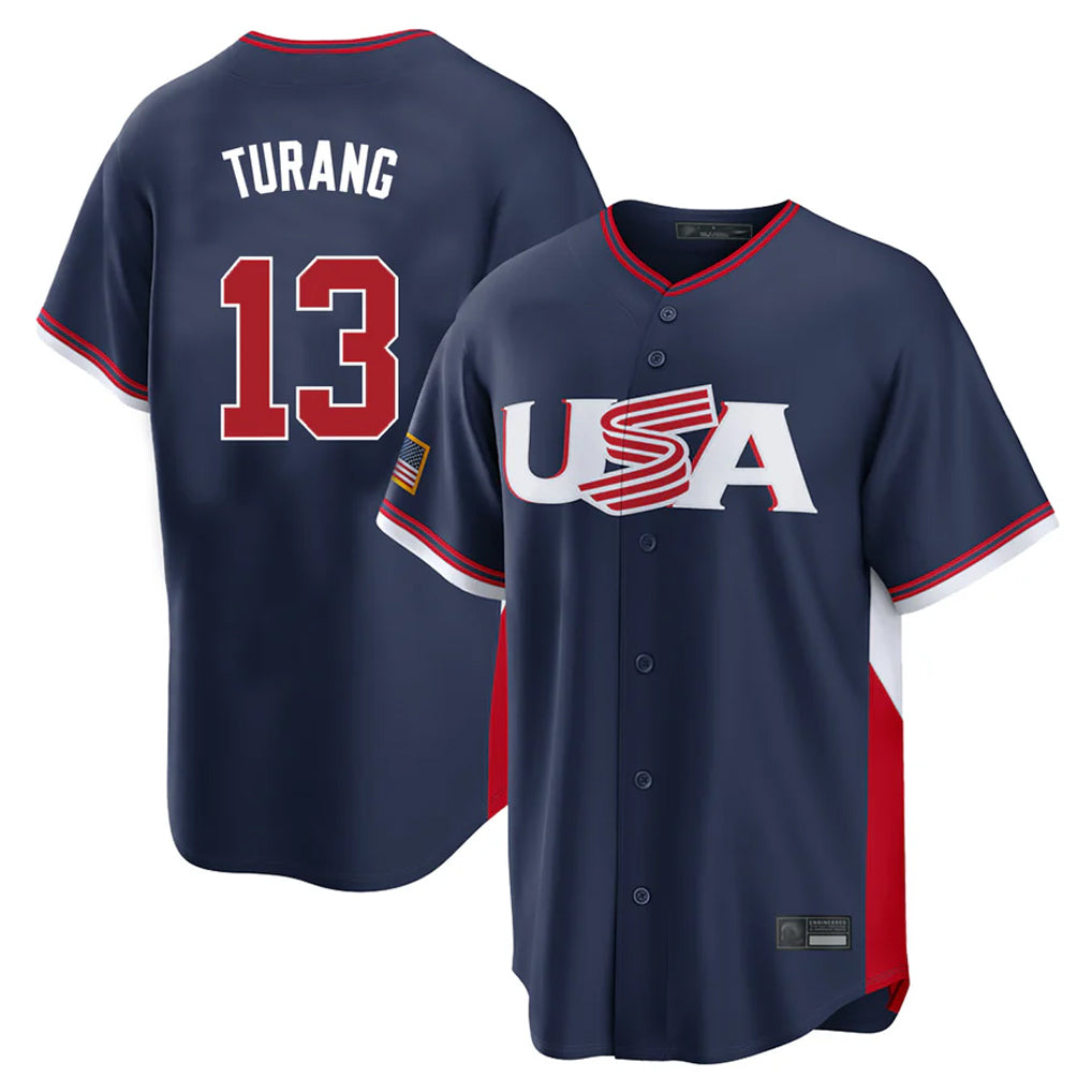 Elroe NY.Yankees #13 Jazz Chisholm Jr Player Navy USA 2026 World Classic Limited Game Stitched Jerseys