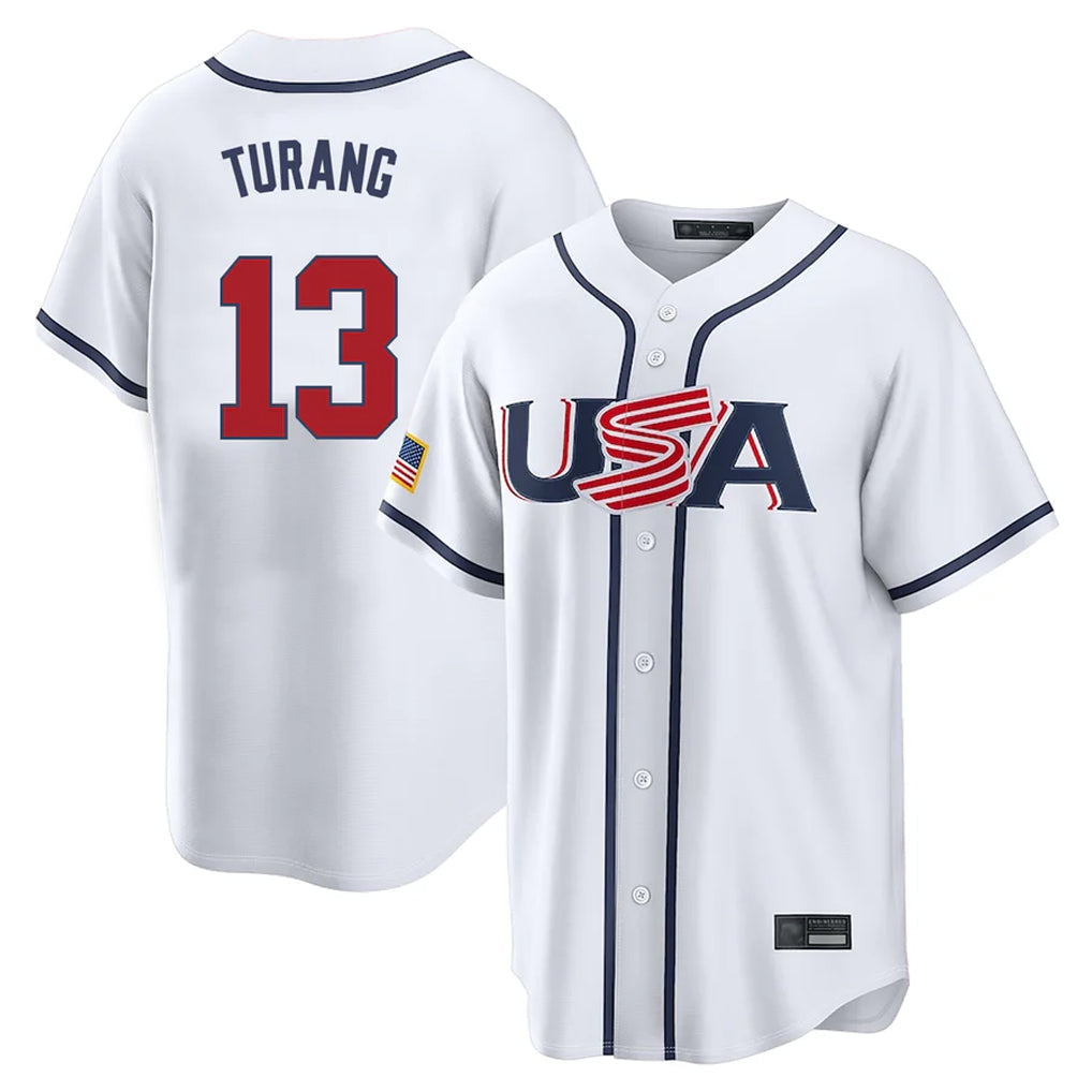 Elroe NY.Yankees #13 Jazz Chisholm Jr Player White USA 2026 World Classic Limited Game Stitched Jerseys
