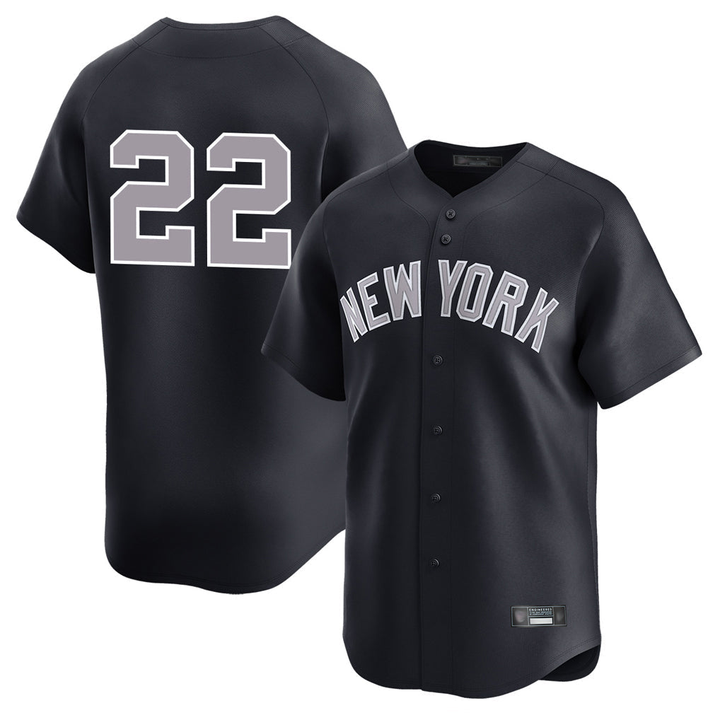 Elroe NY.Yankees #22 Ben Rice Player Navy Limited Stitched Jerseys