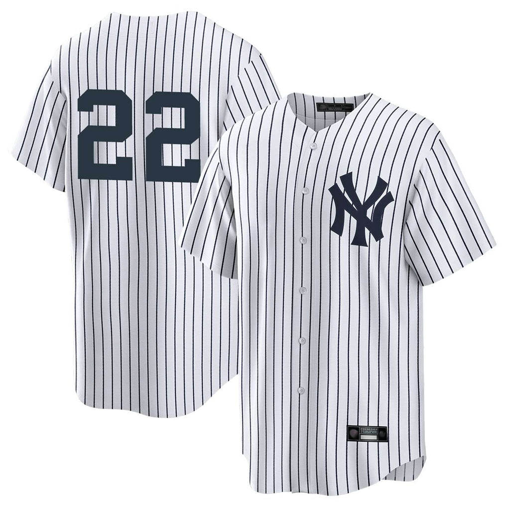 Elroe NY.Yankees #22 Ben Rice Player White Game Stitched Jerseys