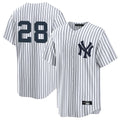 Elroe NY.Yankees #28 Austin Wells Player White Game Stitched Jerseys