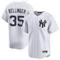 Elroe NY.Yankees #35 Cody Bellinger Player White Limited Home Stitched Jerseys