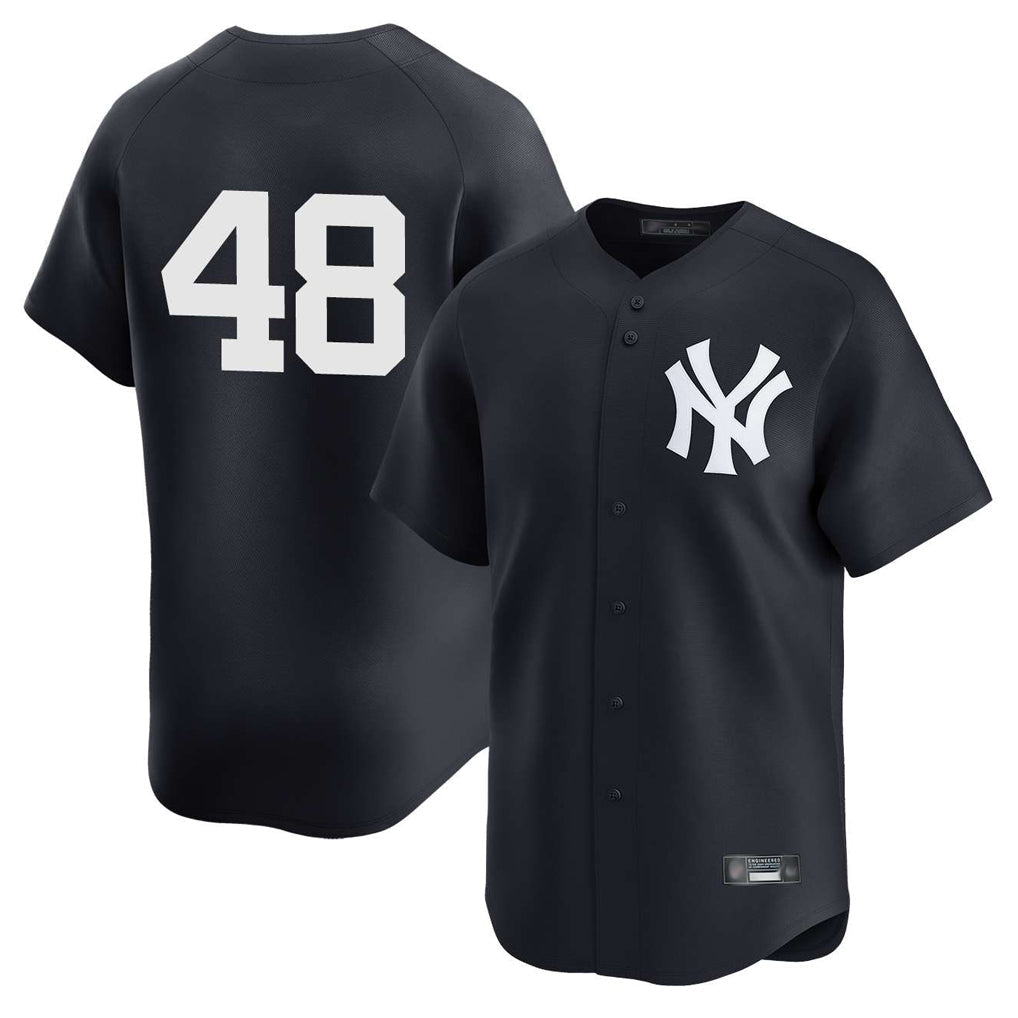 Elroe NY.Yankees #48 Paul Goldschmidt Player Navy Limited Home Stitched Jerseys