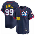 Elroe NY.Yankees #99 Aaron Judge Player Navy All Star Limited Home Stitched Jerseys